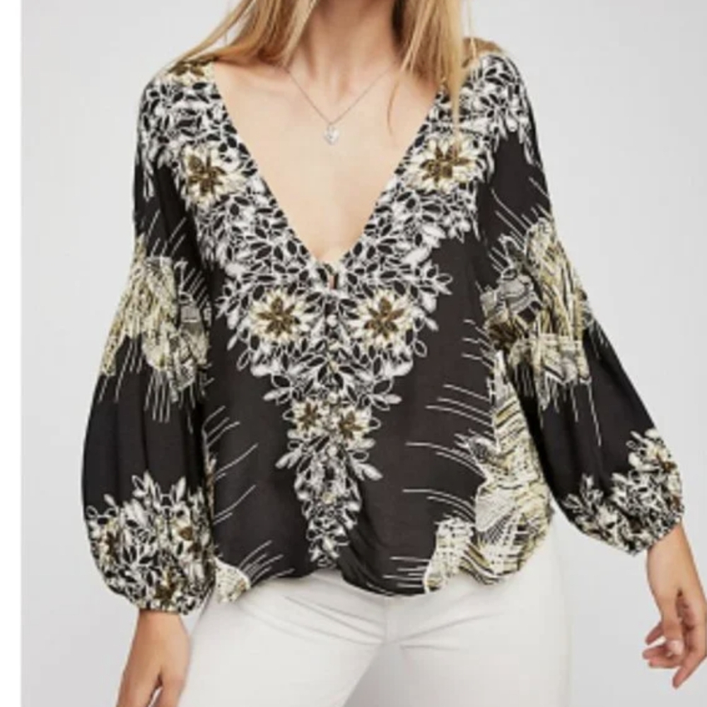 Free People Birds of a feather top
